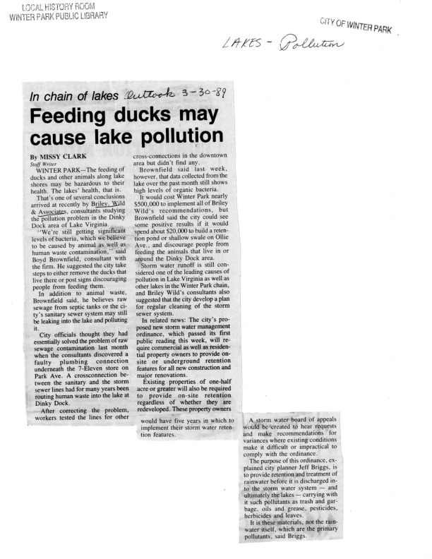 Winter Park History General - Lakes - Pollution - 005.pdf