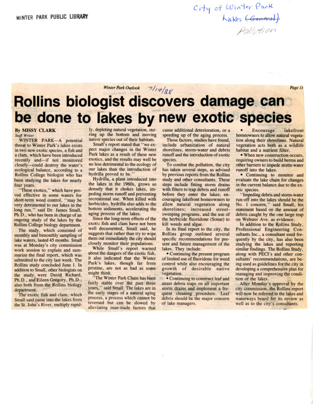 Winter Park History General - Lakes - Pollution - 012.pdf