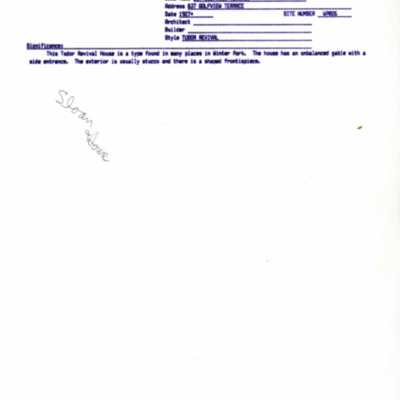 Winter Park History Historic Homes - Golfview Pkwy 837 Sloan A Maxwell 1 - 002.pdf