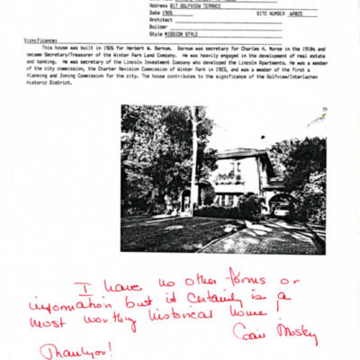 Winter Park History Historic Homes - Golfview Pkwy 817 Barnum, Herbert M - 004.pdf