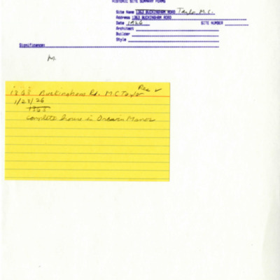 Winter Park History Historic Homes - Buckingham Rd 1363 Taylor M C House 1 - 002.pdf