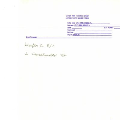 Winter Park History Historic Homes - Park Ave N 1717 Joschimothel, L House 002.pdf