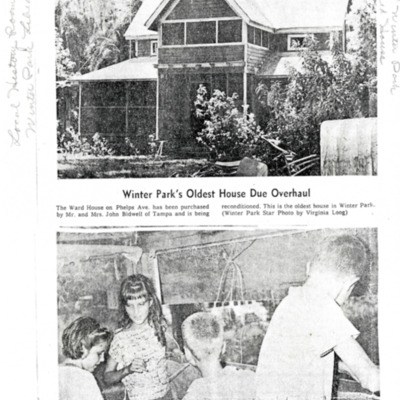 Winter Park History Historic Homes - Historic Homes and Buildings Phelps Ave 133 Ward (C Fred) House 004.pdf