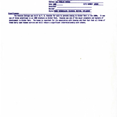 Winter Park History Historic Homes - Knowles Ave N 333 Silsbee N D House 1 - 002.pdf