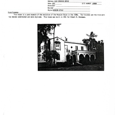 Winter Park History Historic Homes - Virginia Dr 210 Breneman, Albert M. - 004.pdf