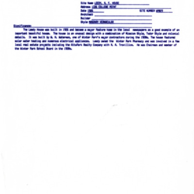 Winter Park History Historic Homes - College Point 1336 Leedy R F House 1 - 002.pdf