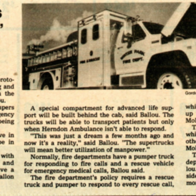 Fire department&#039;s new &#039;supertrucks&#039; to roll in 2 weeks