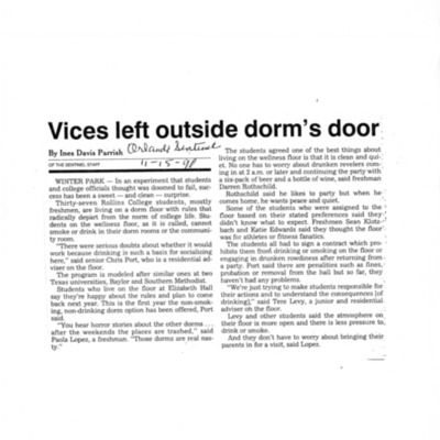 Winter Park History Historic Homes - Hist Homes & Buildings Rollins Dormitories 1 - 005.pdf