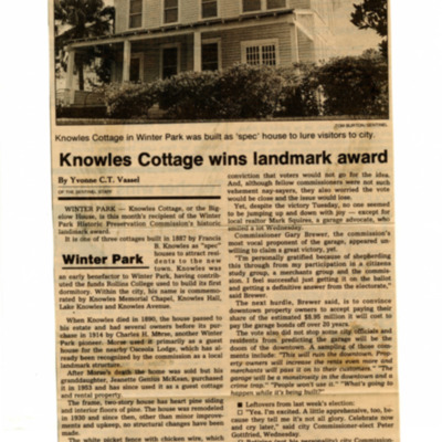 Winter Park History Historic Homes - Knowles 232 Bigelow House Knowles Cottage 2 - 017.pdf