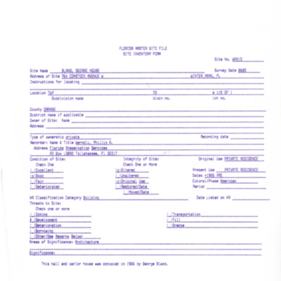 Winter Park History Historic Homes - Comstock W 764 Bland, George 1 - 003.pdf