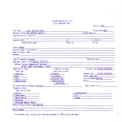 Winter Park History Historic Homes - Comstock W 664 Dean, Sullivan 1 - 002.pdf