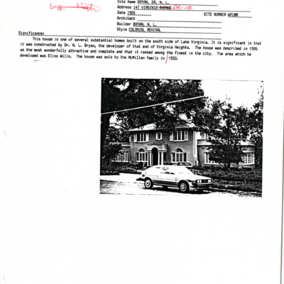 Winter Park History Historic Homes - Virginia Dr 147 Bryan, Dr. N. L. - 008.pdf