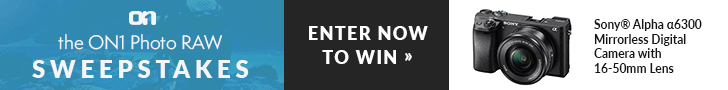 On1 Photo RAW Sweepstakes