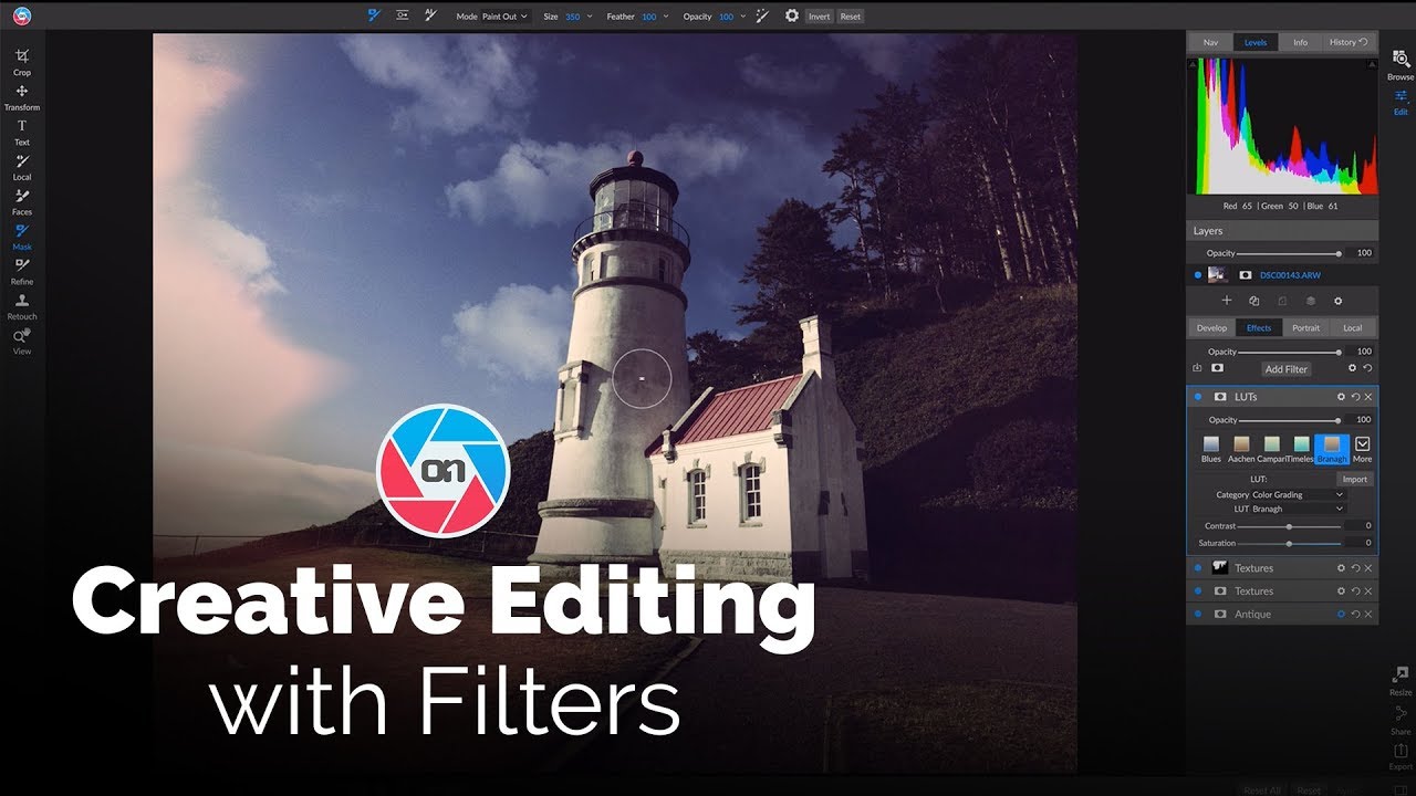 Creative Editing with Filters