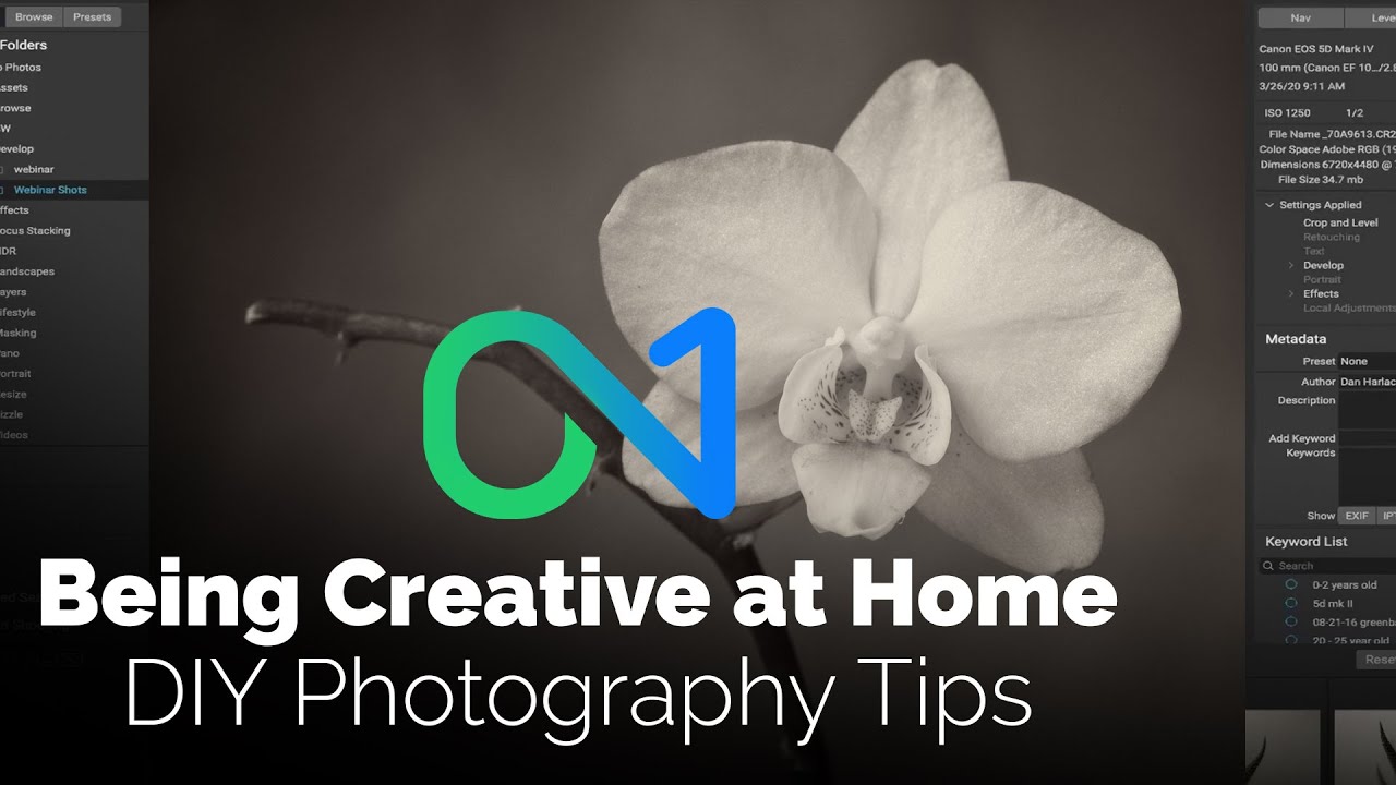 Being Creative at Home: DIY Photography Tips