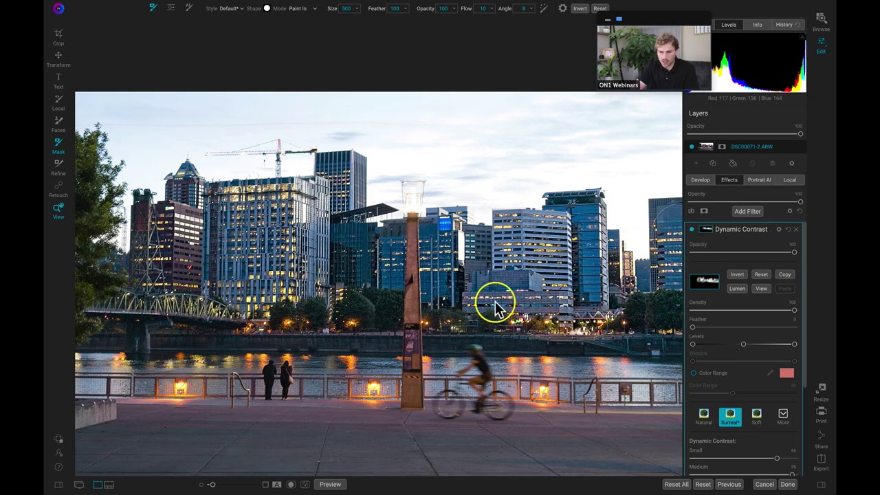 Masking, Blending, and Selective Editing inside Photo RAW