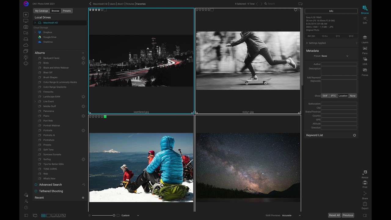 Presenting Photos for Your Clients