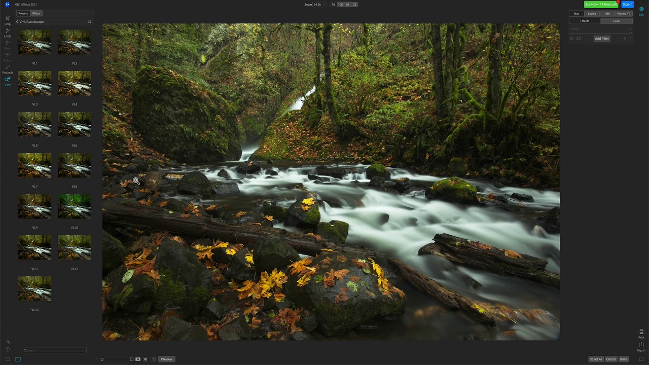 Using ON1 Effects 2021 as an Affinity Photo Plugin