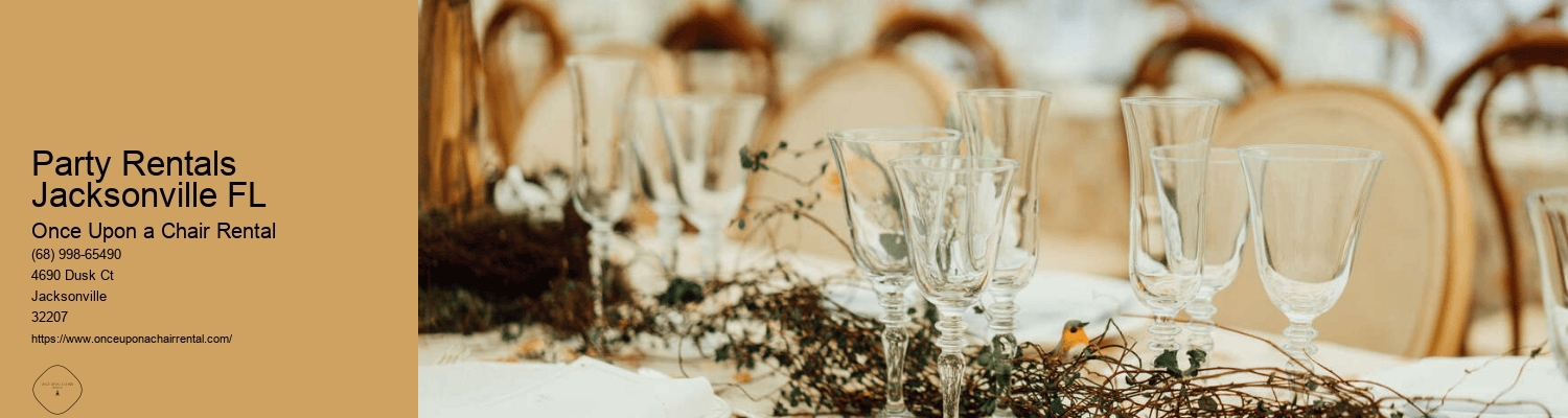 Party Rentals Jacksonville FL