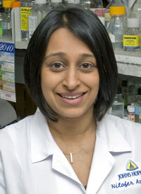 Nilofer S. Azad, M, an assistant professor of oncology at Johns Hopkins University in Baltimore, Maryland Dr Nilofer S. Azad