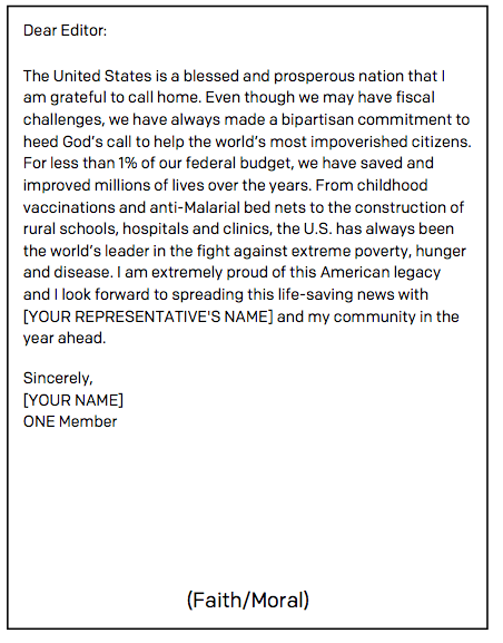 how to write a great letter to the editor one format to write a letter