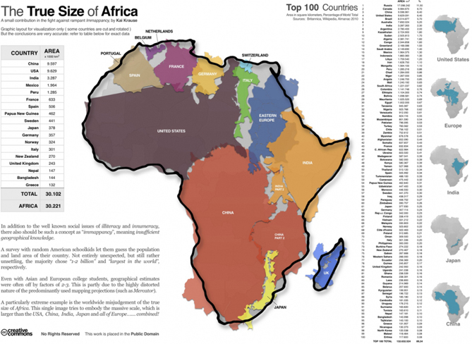Size of Africa