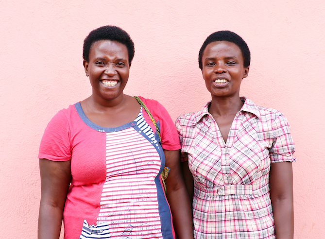 Jacqueline, president of Twiyubake Cooperative. (Photo credit: Indego Africa)