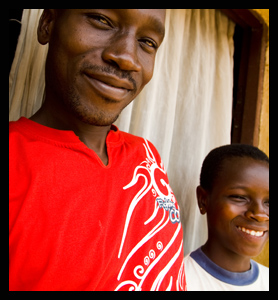 Man and boy photo