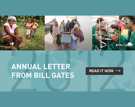Annual Letter from Bill Gates