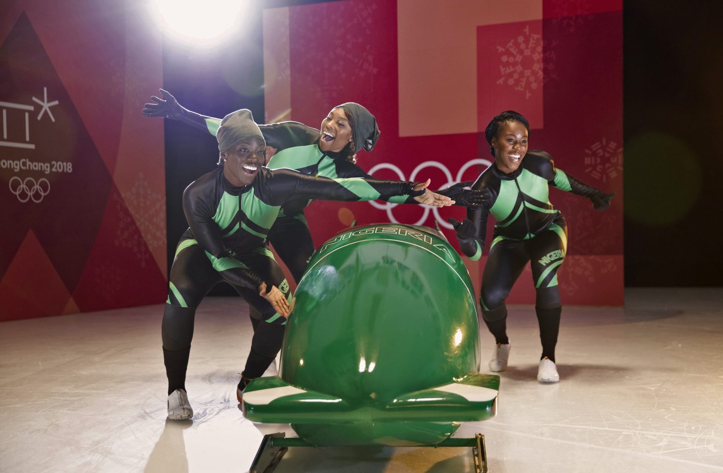 ONE Nigerias erstes BobTeam auf dem Weg zu den Olympischen