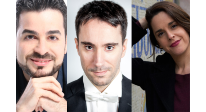 Júlia Farrés-Llongueras, Elías Arranz i Josep Buforn 1