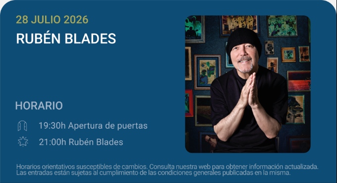 Rubén Blades con Roberto Delgado Big Band