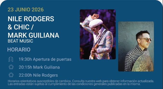 Nile Rodgers & CHIC / Mark Guiliana Beat Music