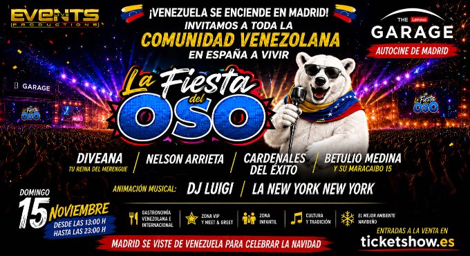 LA FIESTA DEL OSO MADRID