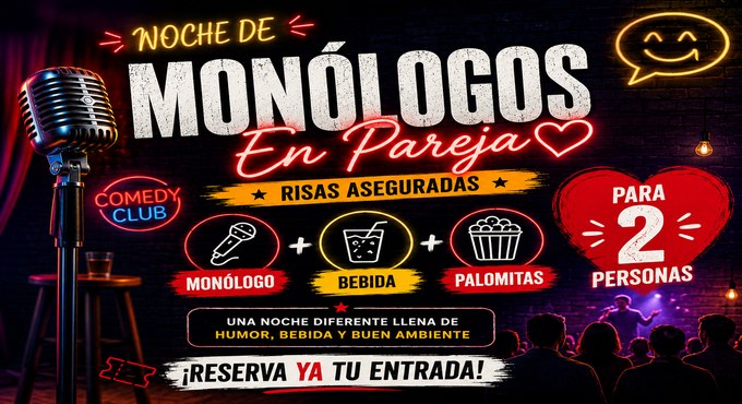 noche de monologos en pareja