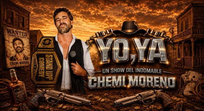 Cartel del monólogo Yo, ya de Chemi Moreno
