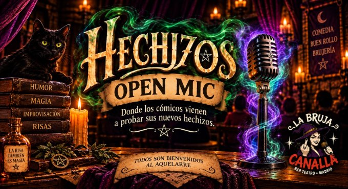 Hechizos Open Mic