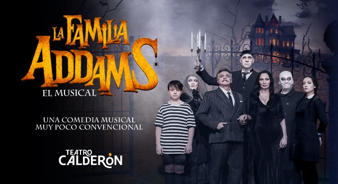 Cartel de La Familia Addams, el musical 
