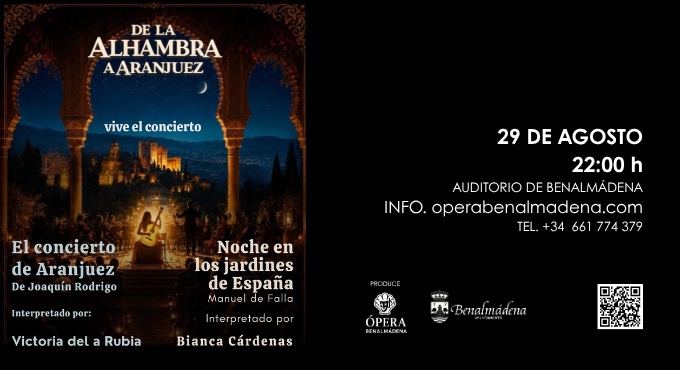 Cartel De la Alhambra a Aranjuez