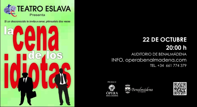 Cartel La Cena de los Idiotas