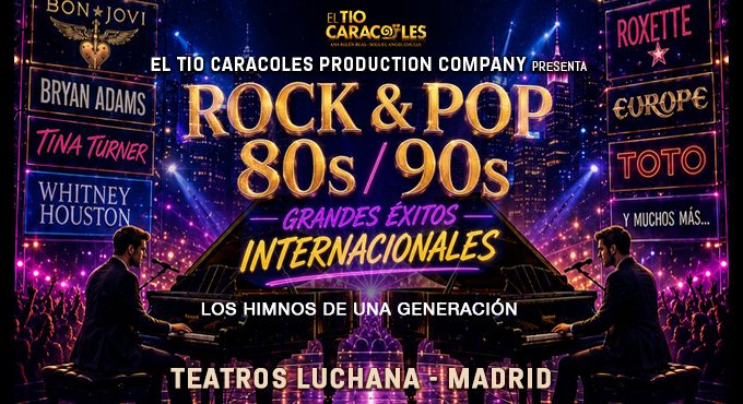 ROCK & POP 80s/90s. Grandes Éxitos Internacionales