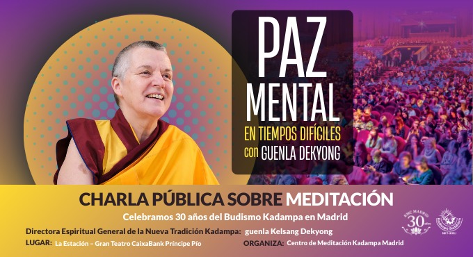 Paz mental en tiempos difíciles – cartel