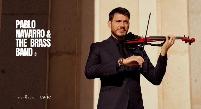 PABLO NAVARRO & THE BRASS BAND – cartel