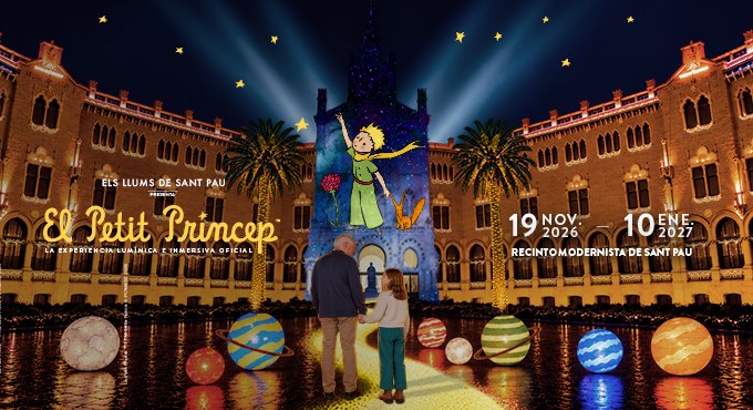 El Principito - Els LLums De Sant Pau en Barcelona
