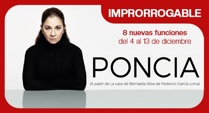 PONCIA EN EL TEATRE GOYA