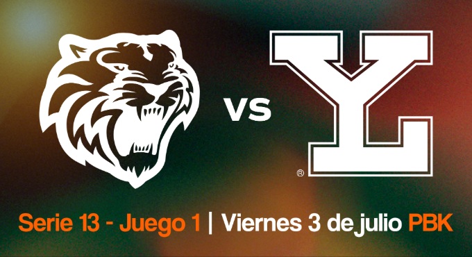 Tigres vs Leones Serie 13 Juego 1