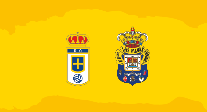 Cartel Real Oviedo vs UD Las Palmas
