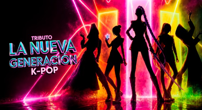 Cartel principal la nueva generación del K-POP