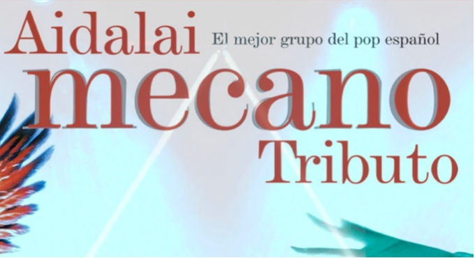 Aidalai Mecano Tributo en Espacio Nebrija Escénico