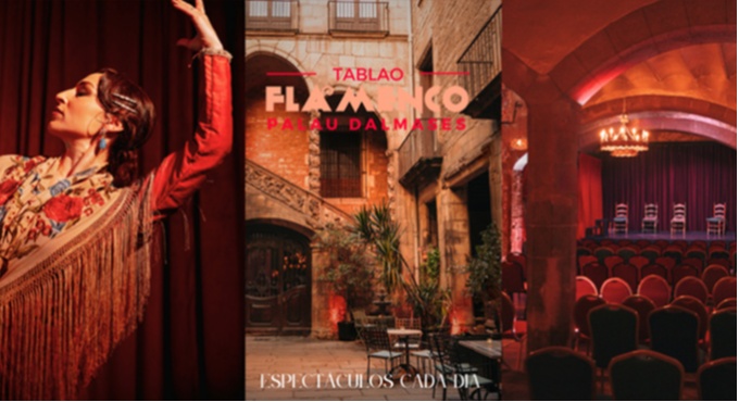 Espectáculo de Flamenco en el Palau Dalmases